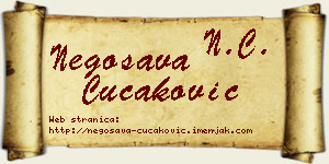 Negosava Čučaković vizit kartica